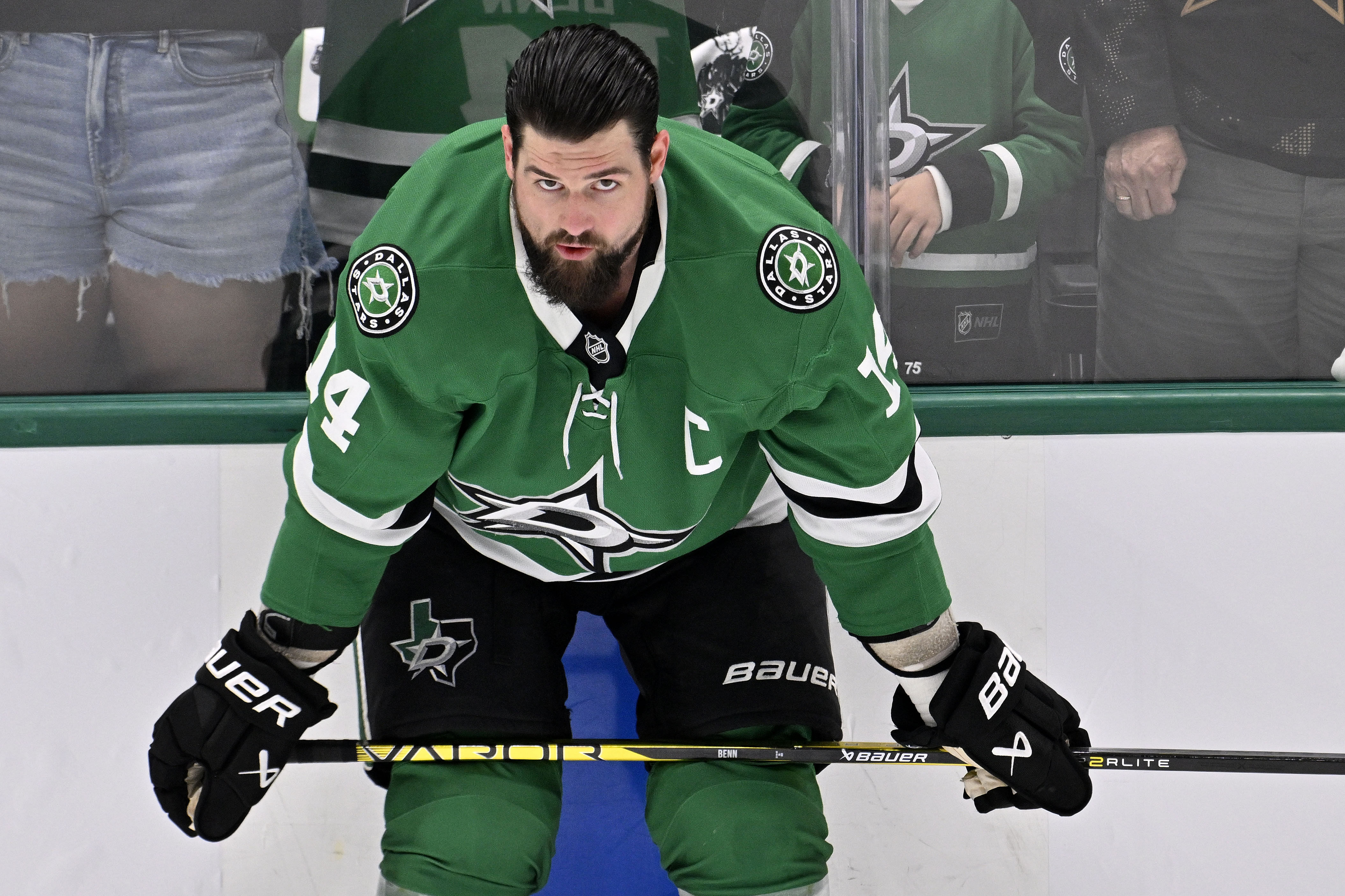 Benn's ice time has been declining amid his lack of production - Source: Imagn